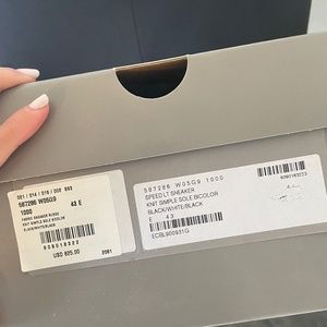 Men’s Balenciaga Speed LT Sneaker/ Knit Simple sole